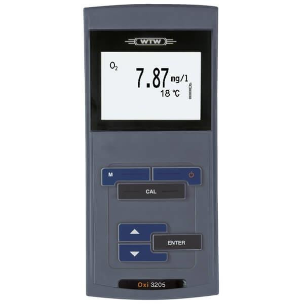 Портативный оксиметр Oxi 3205, без датчика, в кейсе, без поверки, WTW