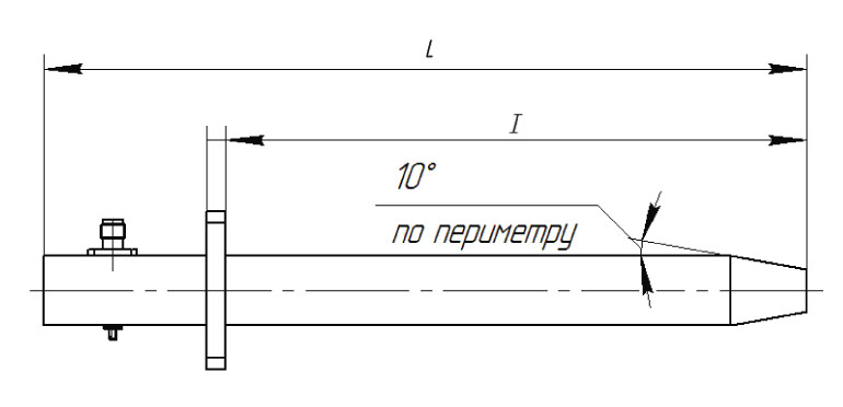 Антенный зонд измерительный П6-150.11
