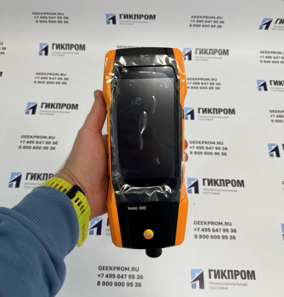 Анализатор дымовых газов Testo 300 LL (O2, CO, NO; до 30 000 ppm) с H2-компенсацией 0564 3004 04