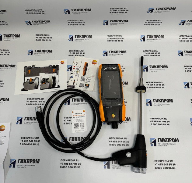 Анализатор дымовых газов Testo 300 LL (O2, CO; до 30 000 ppm) с H2-компенсацией (0564 3004 03)
